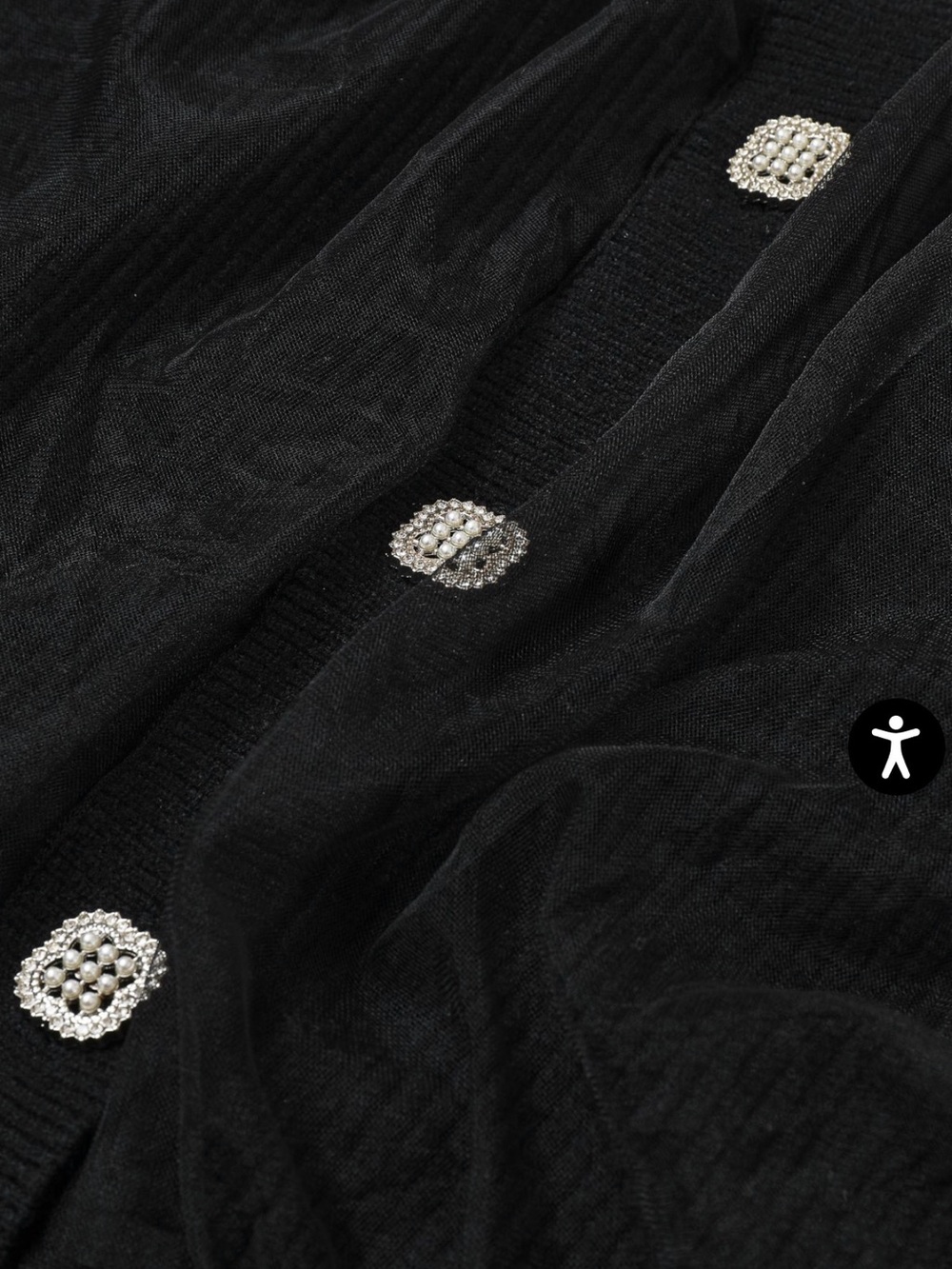 Button-Front Cardigan - Picture 6 of 7